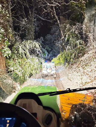 Fano - Partiti i lavori sulle strade periferiche post-neve